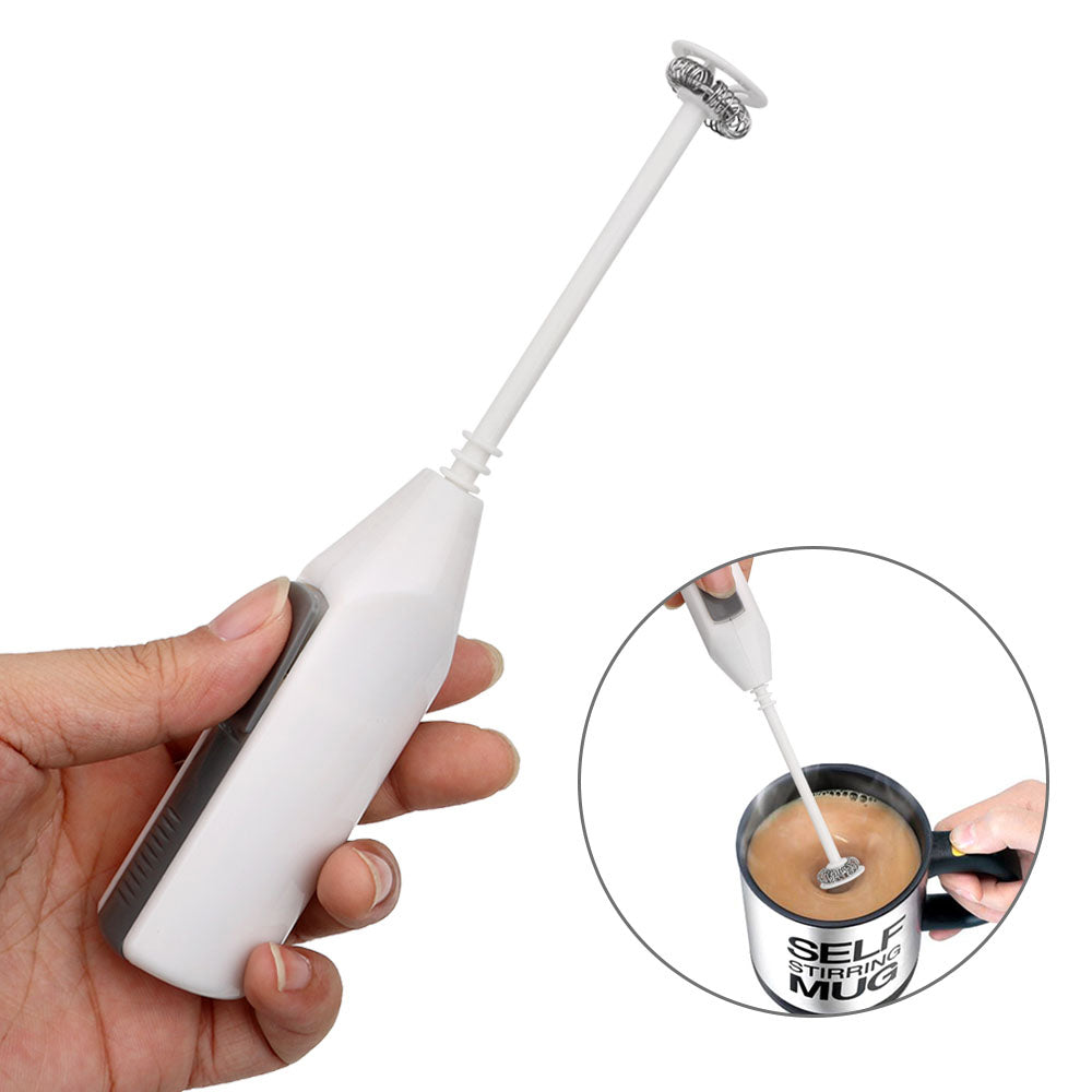 Portable Electric Milk Frother and Mixer