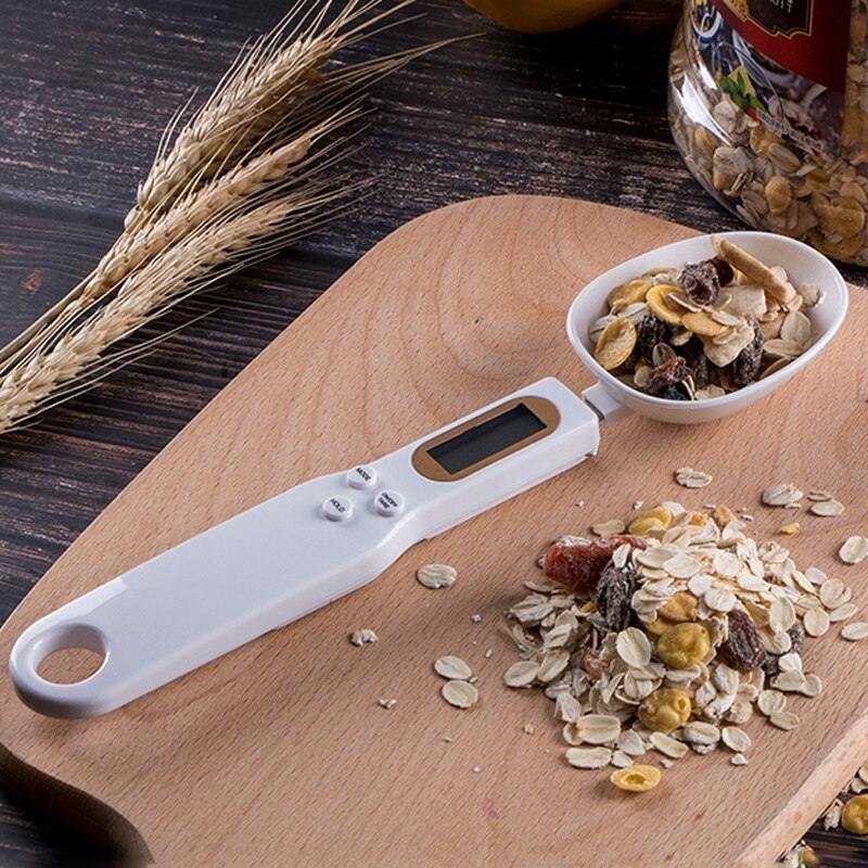 Digital Kitchen Measuring Spoon Scale - LCD Display