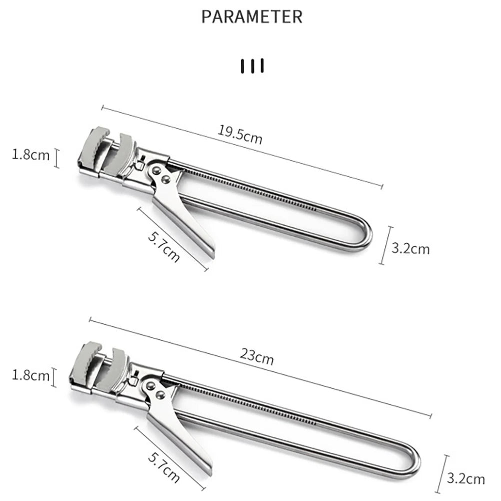 Stainless Steel Rubberized Can Opener