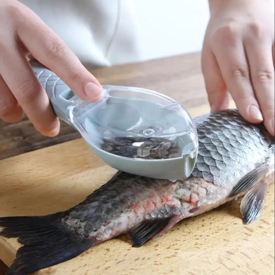 Fish Scale Remover and Scraper - Fish Shape Design